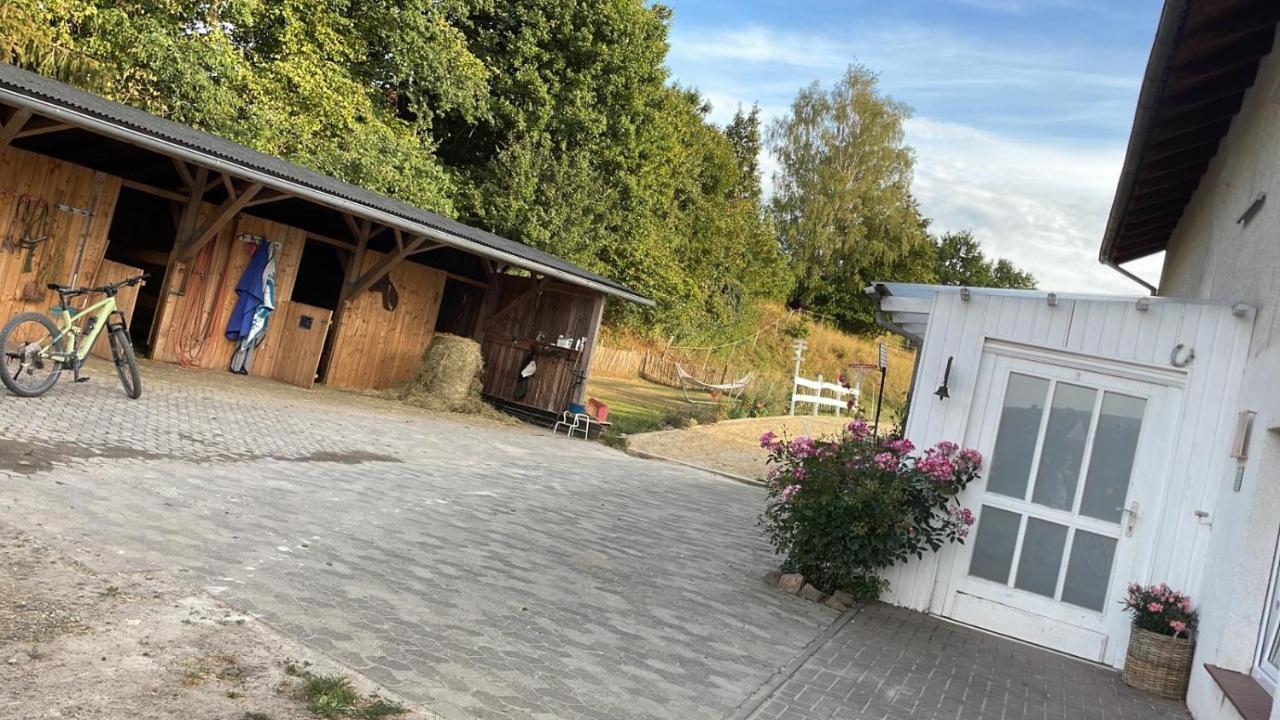 Luises Ferienglueck Lägenhet Vernawahlshausen Exteriör bild