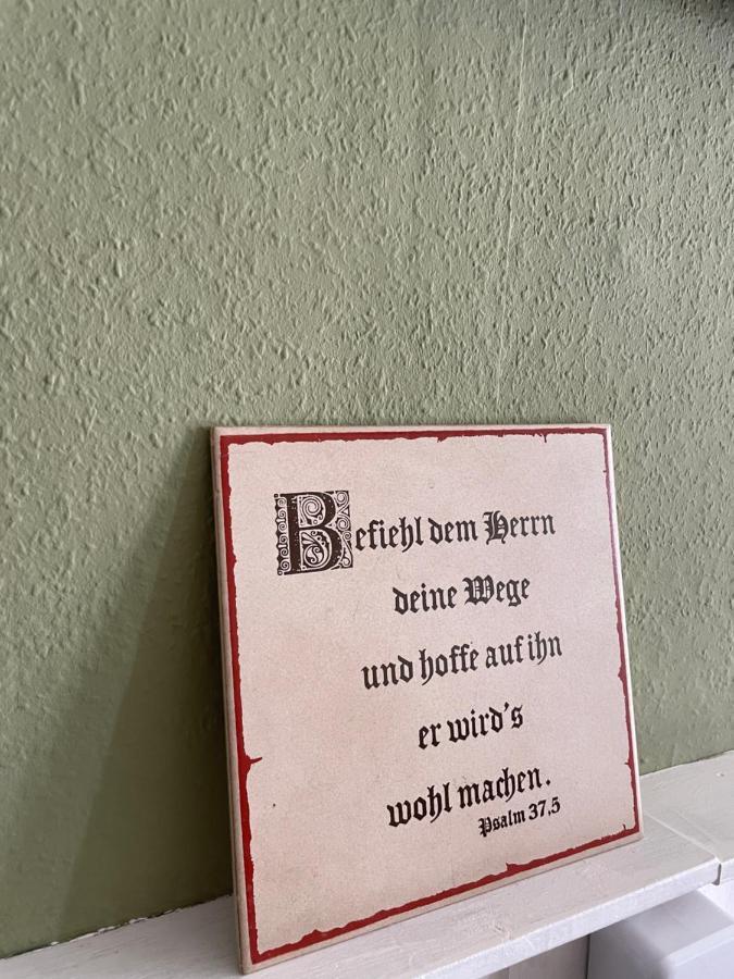 Luises Ferienglueck Lägenhet Vernawahlshausen Exteriör bild