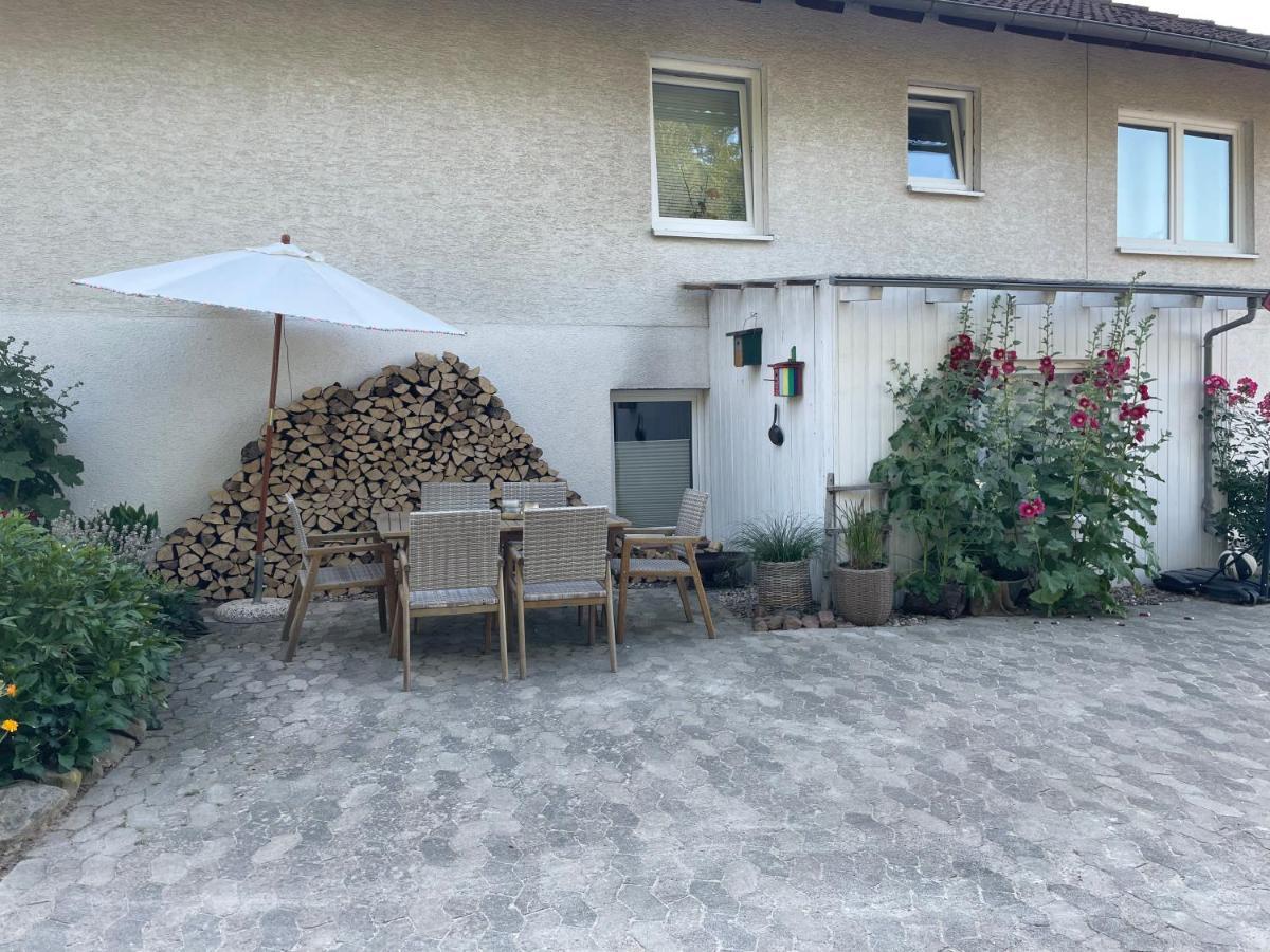 Luises Ferienglueck Lägenhet Vernawahlshausen Exteriör bild